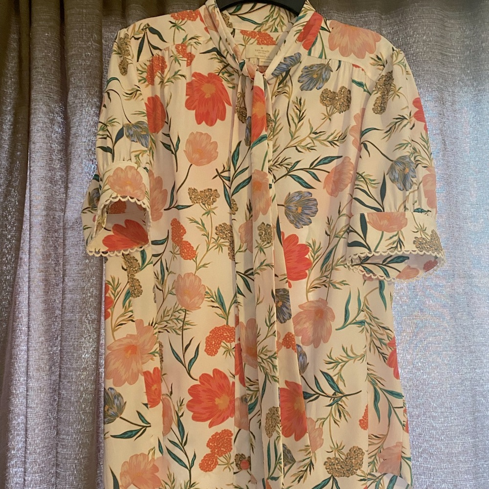 Kate Spade Floral Blossom Blouse